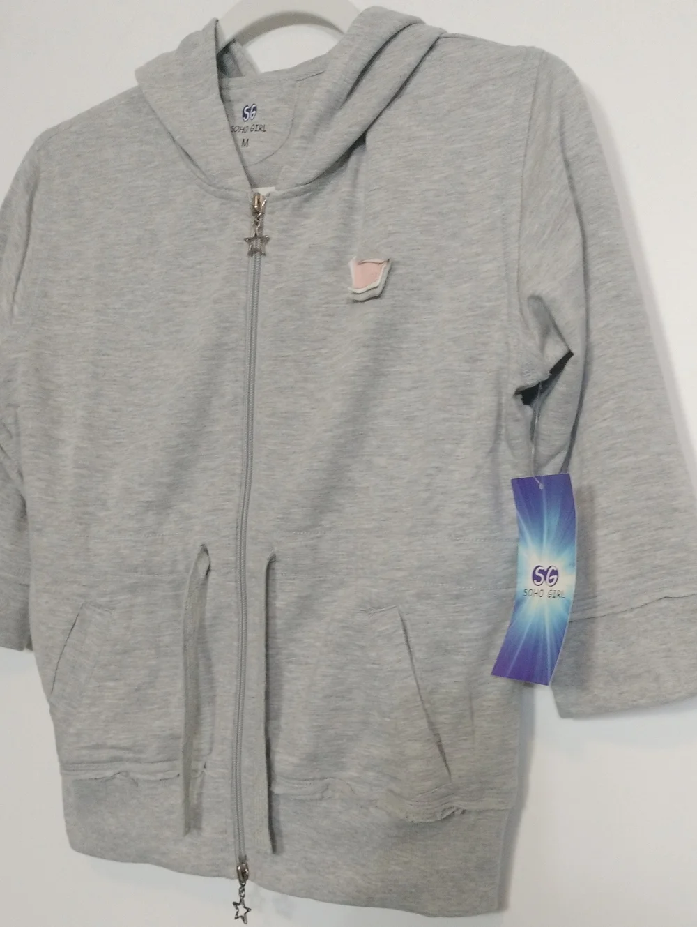 Soho Girl Full-zipp Hoodie Size M